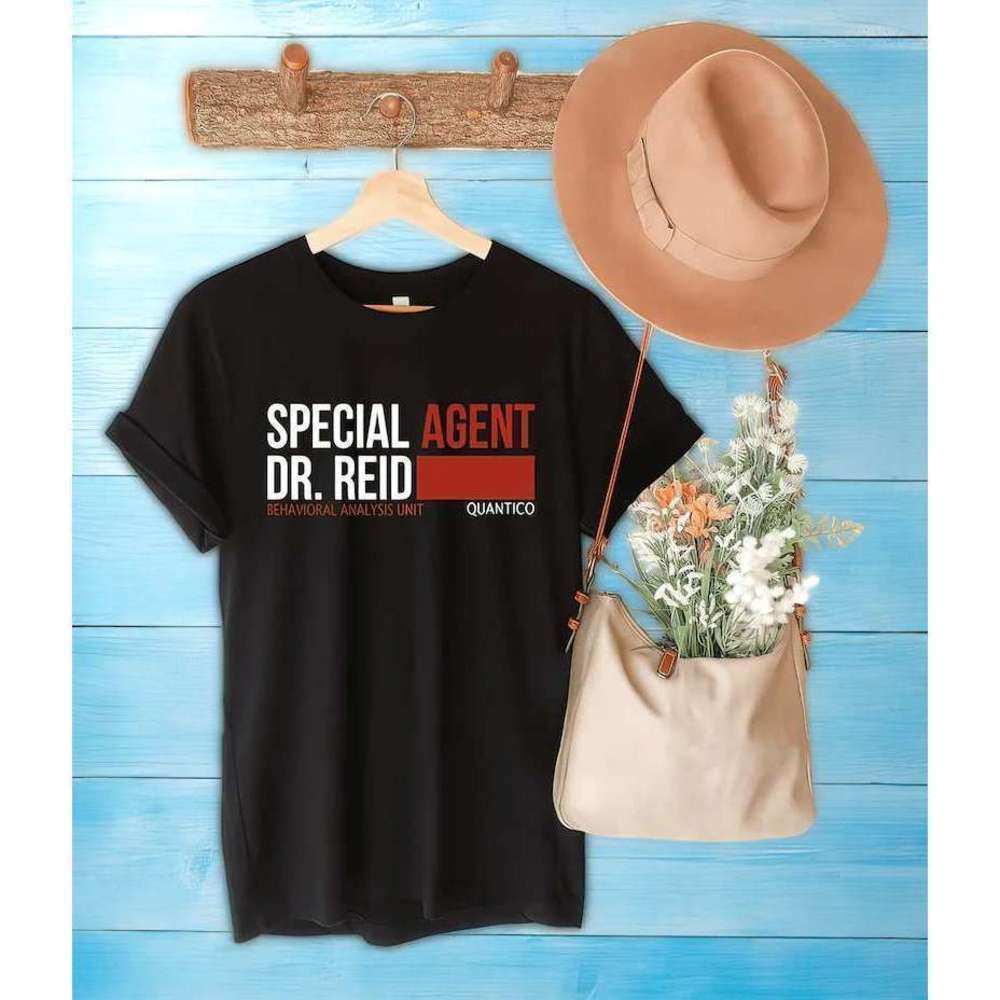 Special Agent Spencer Reid Criminal Minds Profile Fan Graphic Unisex T-Shirt